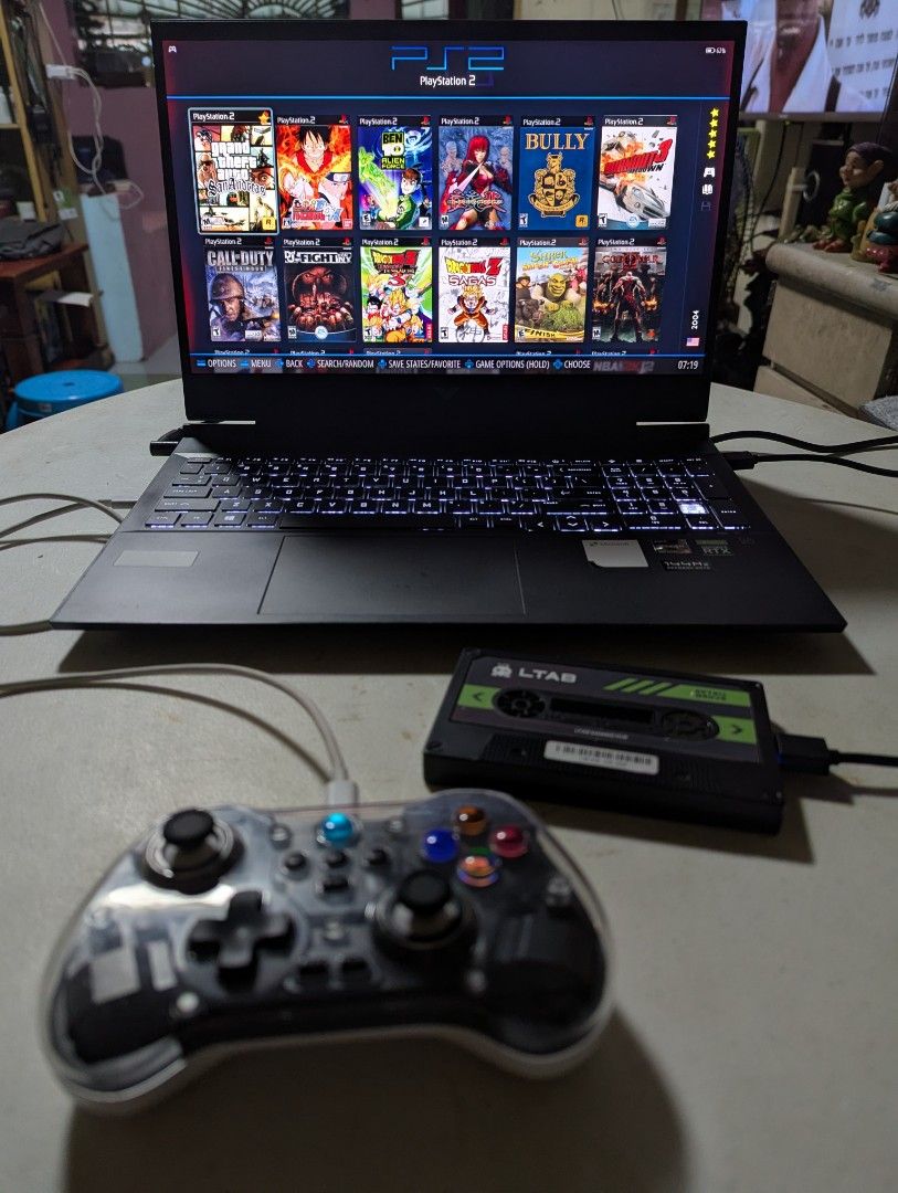 LTAB Gaming Hub Retro Console with Controller and Case (Category: Controllers) located in Quezon City. Submitted by cojikmendez (Listing ID 1443711468, Image 2). Description: FOR SALE DI NA NAGAGAMIT! LTAB RETRO DRIVE USED LANG PO FOR A WEEK THEN DI NA NAGAMIT. ISSUE: DI MACONNECT SA WIRELESS YUNG CONTROLLER, WALA PONG CORD YUNG CONTROLLER TYPE C NAMAN SIYA PWEDE GAMITIN MGA PANG CHARGER. 📍PLEASANT / SAVANO / SM SJDM 💵Gcash / Maya / Bank Transf