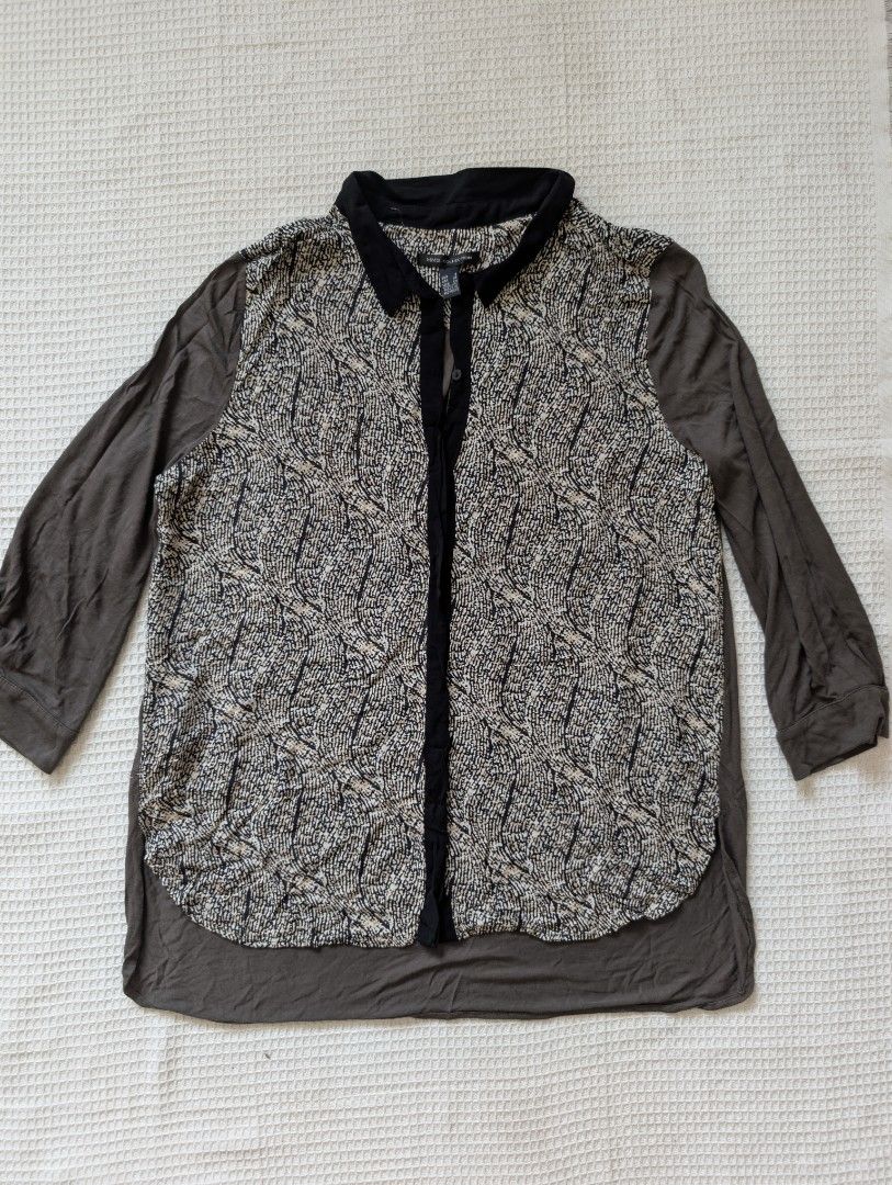 MANGO Button down Blouse (Category: Blouses) located in Binan City. Submitted by fabpanda (Listing ID 1443804176, Image 1). Description: .