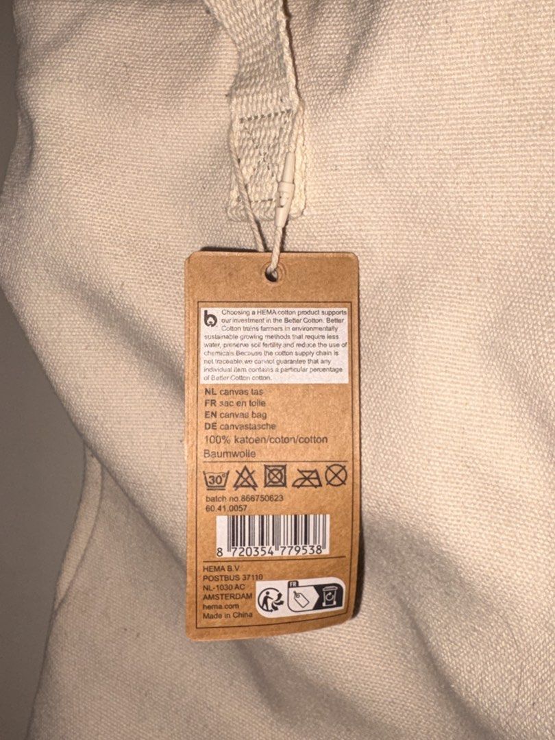 Miffy Tote Bag - Beige Cotton Canvas (Category: Tote Bags) located in Quezon City. Submitted by mayamaya17 (Listing ID 1443885183, Image 3). Description: - Adorable Miffy design - Bought in the Netherlands 🇳🇱 - Beige canvas material - Spacious size: 42x36cm - Made with 100% Cotton - Perfect for everyday use RFS: I have two of them.