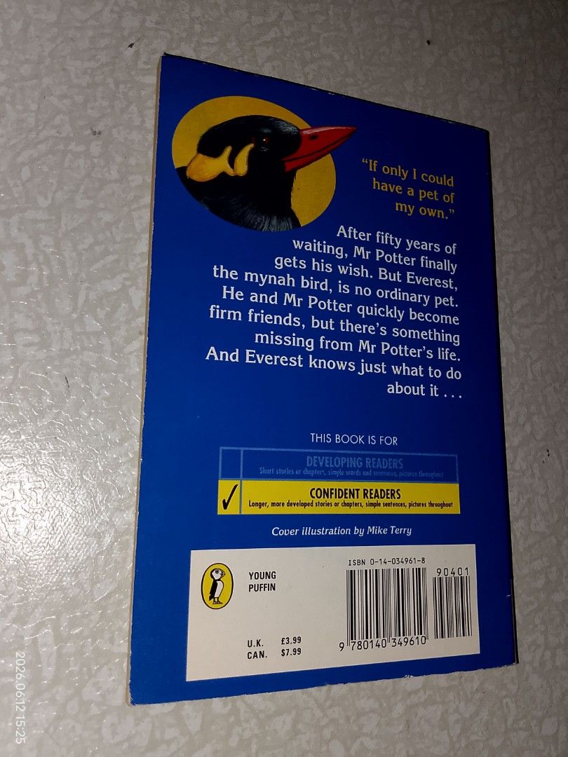 Mr. Potter's Pet Children's book (Category: Children's Books) located in Angeles City. Submitted by myldyllc.declutters (Listing ID 1443874277, Image 2). Description: wysiwyg **yellowish of pages **children's book ** Published: young puffin rfs: decluttering mop: gcash mod: jnt lbc dop: payo/2days **no to sensitive buyer **pm for inquiries:>.
