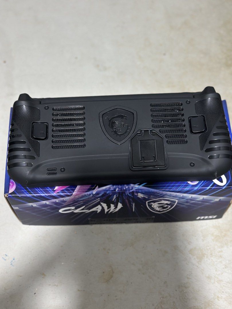 MSI Claw 8 AI+ A2VM (1TB SSD 32GB RAM) (Category: Laptops & Notebooks) located in Santa Rosa. Submitted by omnicronzxc (Listing ID 1443769545, Image 3). Description: selling price 50k swapping price 53k MSI Claw 8 ai+ with box and receipt from DB under warranty until 2027 no issue, tempered glass and case since day 1 bihira magamit since may laptop & pc naman Specs: Windows 11 home Processor CPU: Intel Core Ultra 7 258V (Lunar Lake) Graphics (GPU