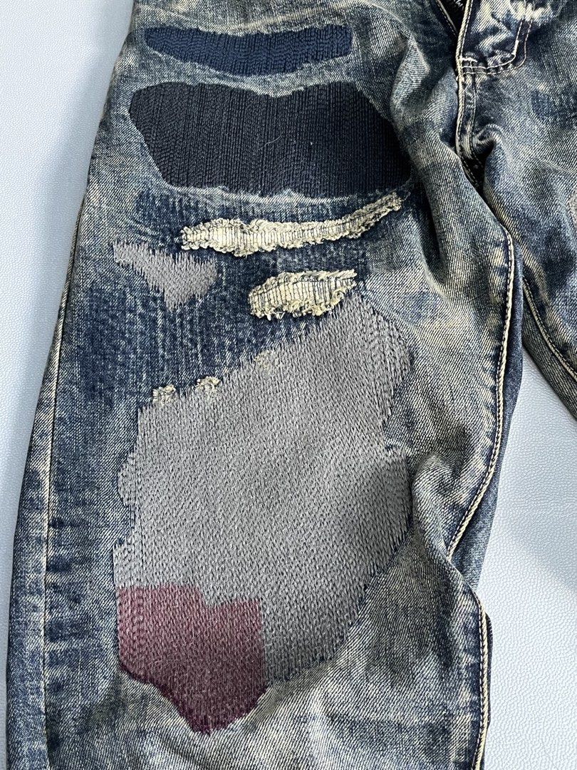 Neighborhood "Savage" distressed denim, (Category: Jeans) located in Palo. Submitted by kat.bins (Listing ID 1443707577, Image 2). Description: pm for more details .