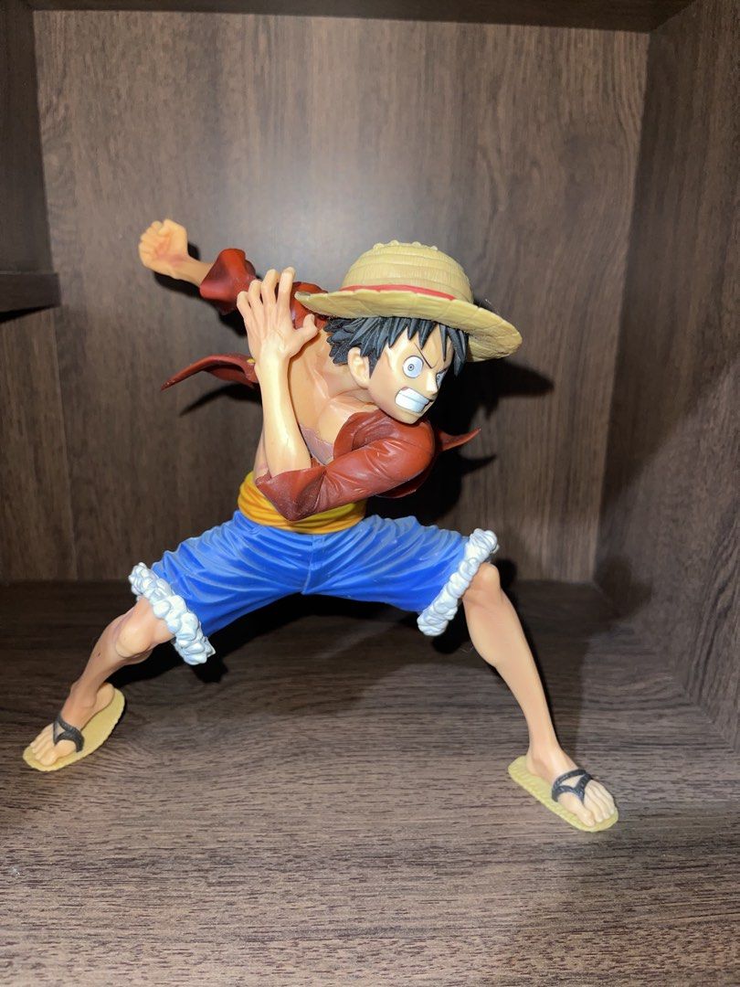 One Piece Monkey D. Luffy Action Figure (Category: Figurines & Statues) located in Manila. Submitted by aprilluraine (Listing ID 1443796432, Image 2). Description: - Dynamic action pose of Monkey D. Luffy from One Piece - Highly detailed outfit and iconic straw hat - Ideal collectible for any One Piece fan - Perfect for display on shelves or desks - AUTHENTIC / ORIGINAL ⚠️MOD: LBC ⚠️ MOP: bank transfer, gcash ⚠️ Location: Cabanatuan City, Nueva E