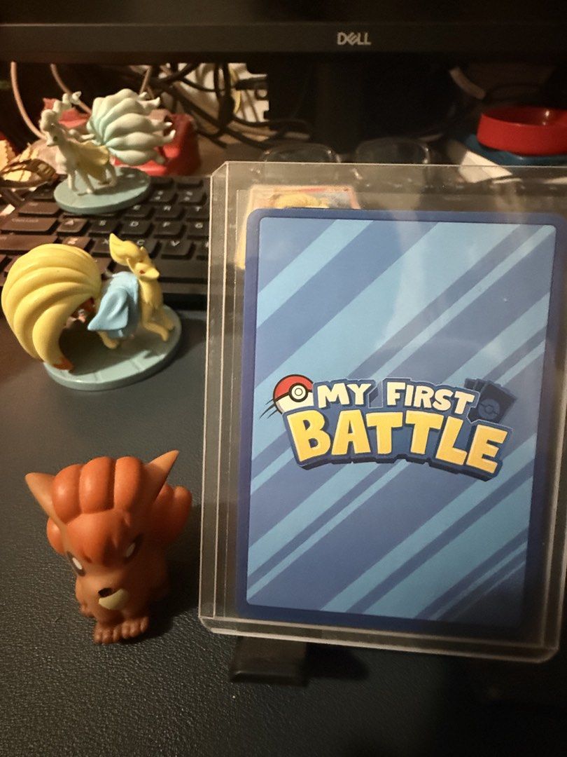 Pokemon Vulpix My First Battle Card (Mint) (Category: Raw Singles) located in Taguig. Submitted by kengarcia.0407 (Listing ID 1443899021, Image 2). Description: - Pokemon Vulpix card from the My First Battle set - Ideal for Pokemon fans and collectors -Comes with Penny Sleeve and Toploader -will be packed carefully.