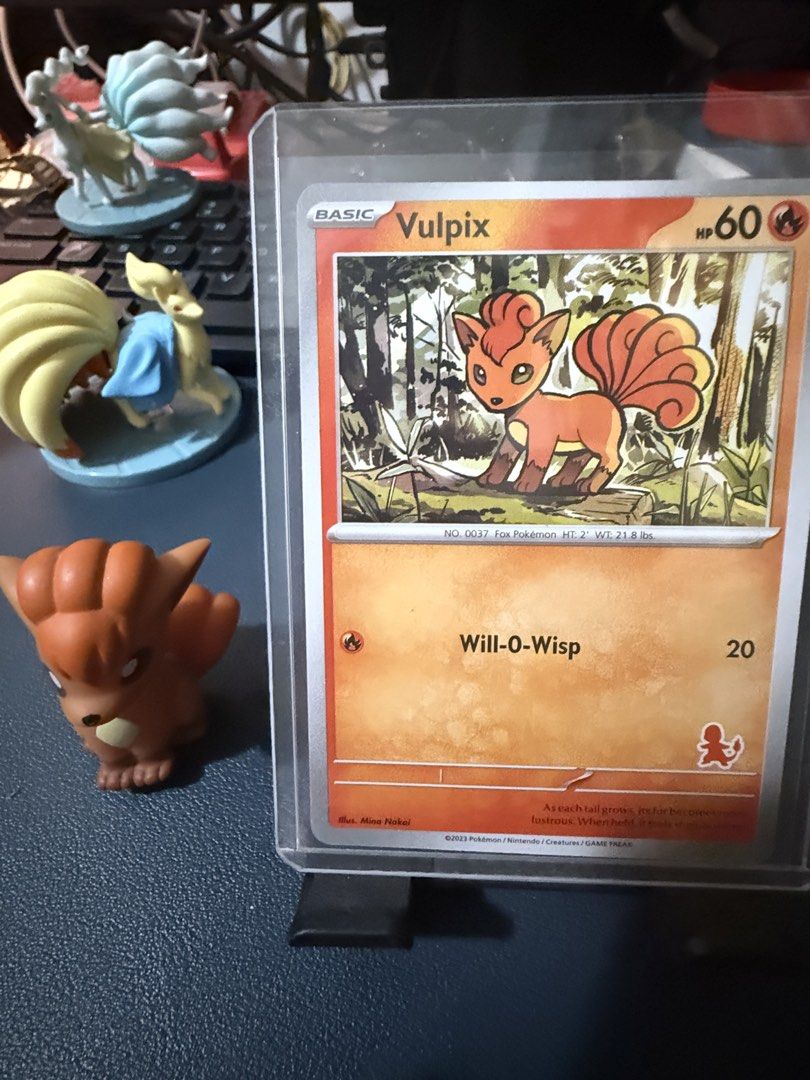 Pokemon Vulpix My First Battle Card (Mint) (Category: Raw Singles) located in Taguig. Submitted by kengarcia.0407 (Listing ID 1443899021, Image 1). Description: - Pokemon Vulpix card from the My First Battle set - Ideal for Pokemon fans and collectors -Comes with Penny Sleeve and Toploader -will be packed carefully.
