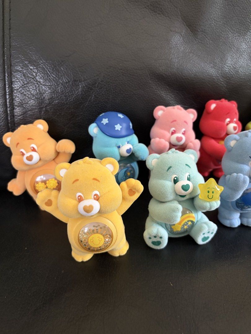 Pop Mart Care Bears complete set (Category: Designer & Blind Box Toys) located in Las Pinas. Submitted by nicole.preloved25 (Listing ID 1443750804, Image 2). Description: original, SOLD AS complete set. RFS: decluttering little to no flaws.