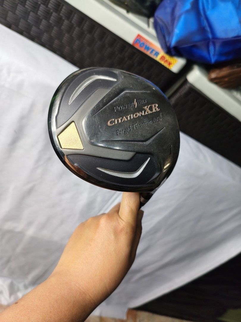 Power Bilt Citation XR Forged Titanium 400 Driver (Category: Golf) located in Manila. Submitted by meiyeon2 (Listing ID 1443711756, Image 2). Description: - Power Bilty Citation XR driver - Forged Titanium 400 - Great for the golf course - Ready for a new owner R FLEX RIGHT HANDED CLUB .