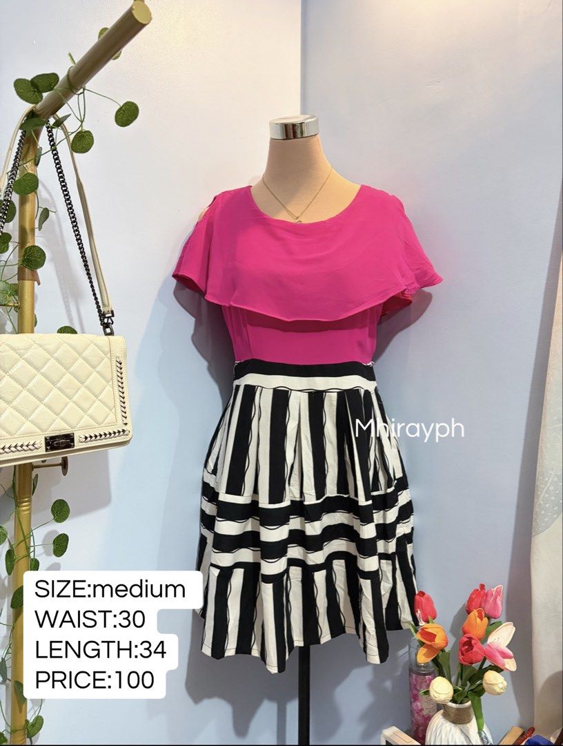 Retro inspo dress medium (Category: Dresses) located in Manila. Submitted by mhiray_ph28 (Listing ID 1443705600, Image 2). Description: Flaws kindy check sa pic.