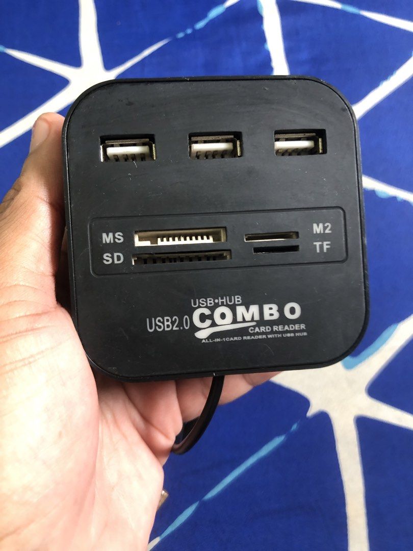 Smart card reader usb hub combo (Category: Other Accessories) located in Quezon City. Submitted by markgolveo (Listing ID 1443719357, Image 3). Description: Smart card reader usb hub combo.