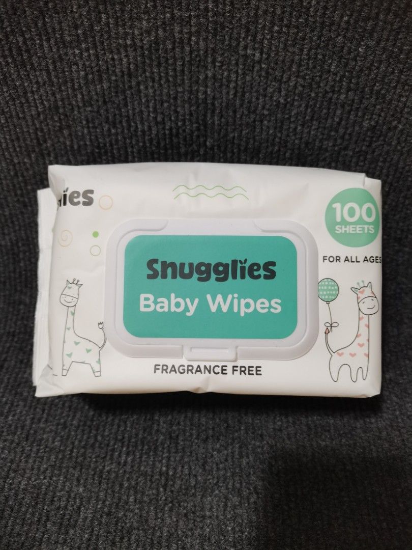 Snugglies wet wipes all ages (Category: Diapers & Baby Wipes) located in Manila. Submitted by misunderstood00 (Listing ID 1443873038, Image 2). Description: get both for 150 only.