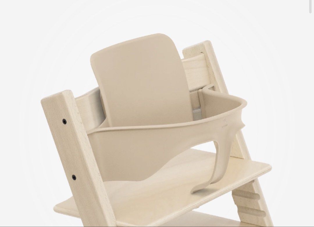 Stokke Chair Accessory (Category: Baby High Chairs) located in Singapore. Submitted by ironstrength_91 (Listing ID 1443544004, Image 1). Description: Stokke baby backrest attachment Suitable for Tripp Trapp chair.