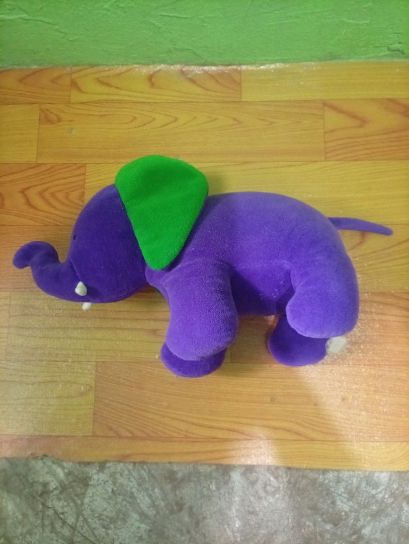 Stuffed toy Elephant (Category: Plushies & Soft Toys) located in Manila. Submitted by mojonarchives (Listing ID 1443747147, Image 3). Description: Stuffed Toy Elephant width 15 inches Hight 9 inches Condition Excellent Colorate 9.5/10 issue:0 Delivery Every Saturday 🙏❤️ location Quezon City MOP Gcash MOD Jnt Express 🚀.