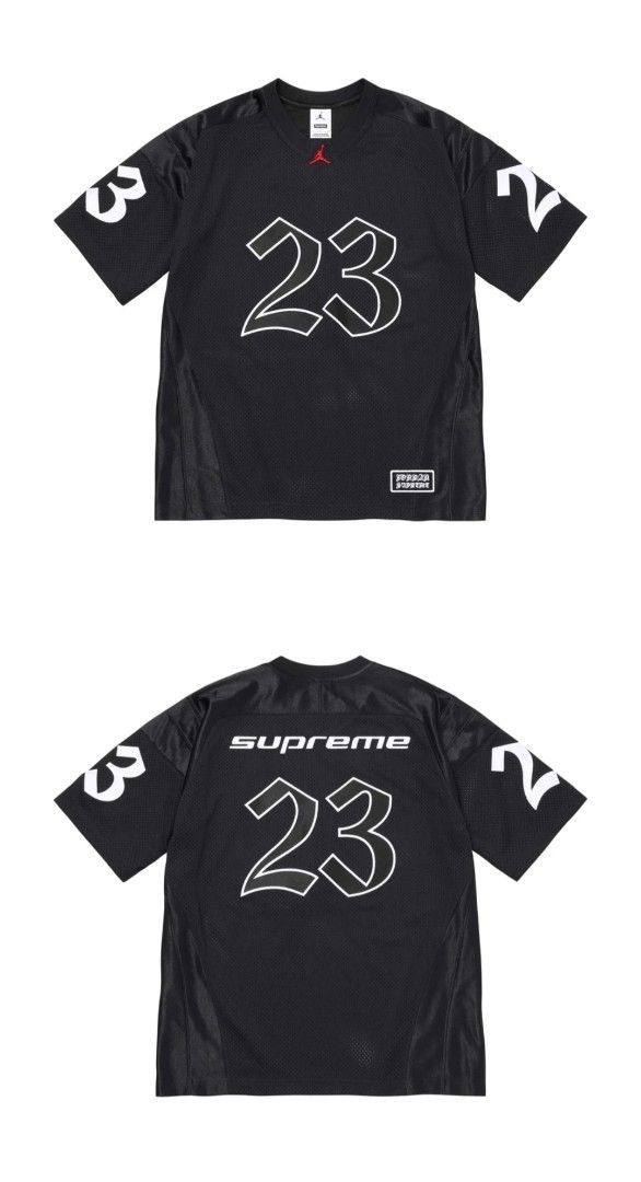 Supreme Jordan warm up jersey, Men's Fashion, Activewear on Carousell