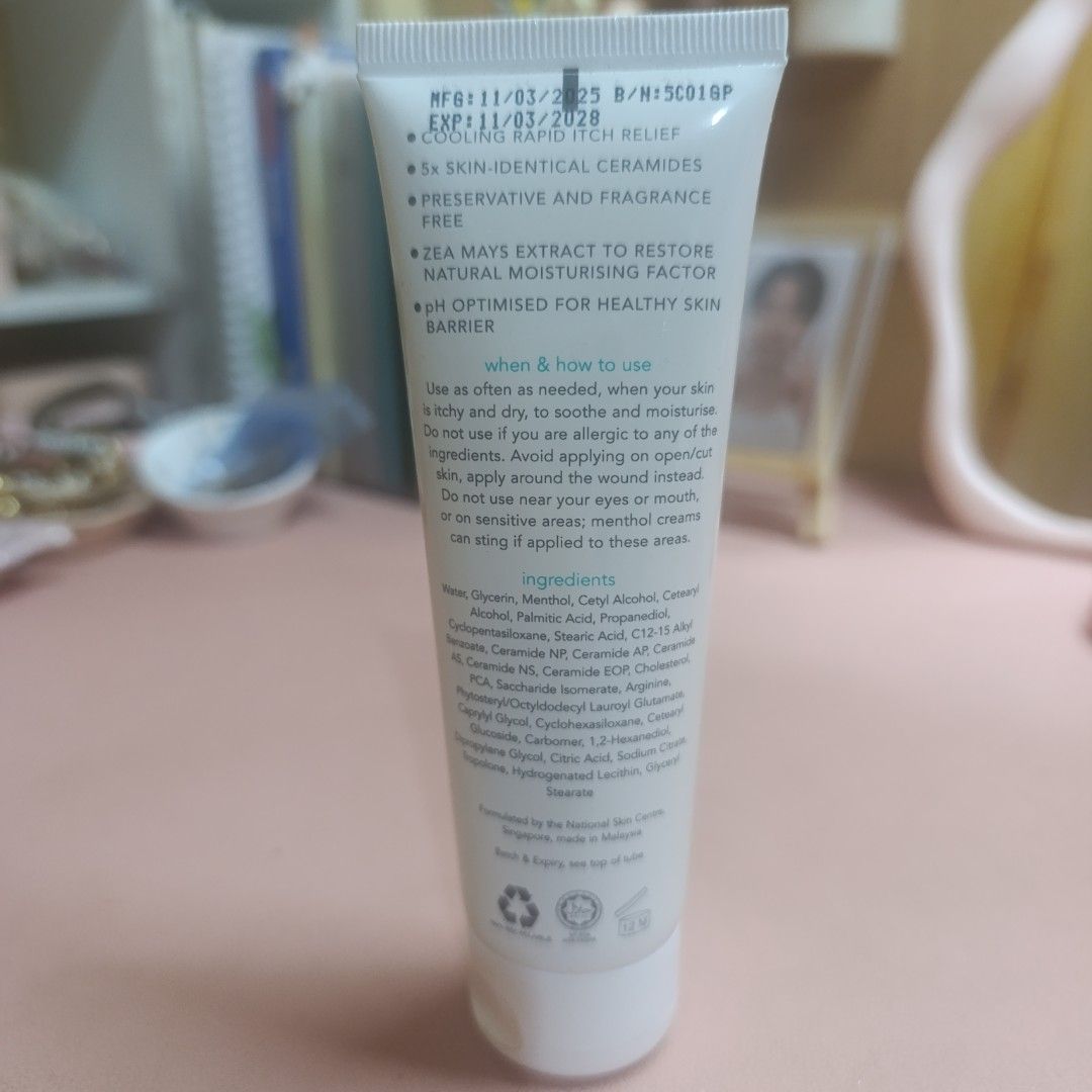 Suu Balm Rapid Itch Relief Moisturiser 75ml (Category: Body Care) located in Las Pinas. Submitted by min_yanna (Listing ID 1443816508, Image 2). Description: Still 80% full. RFS: I am not a fan of the cooling effect. Location: Pamplona Uno, Las Piñas City MOP: GCash or BDO MOD: SDD or JnT .