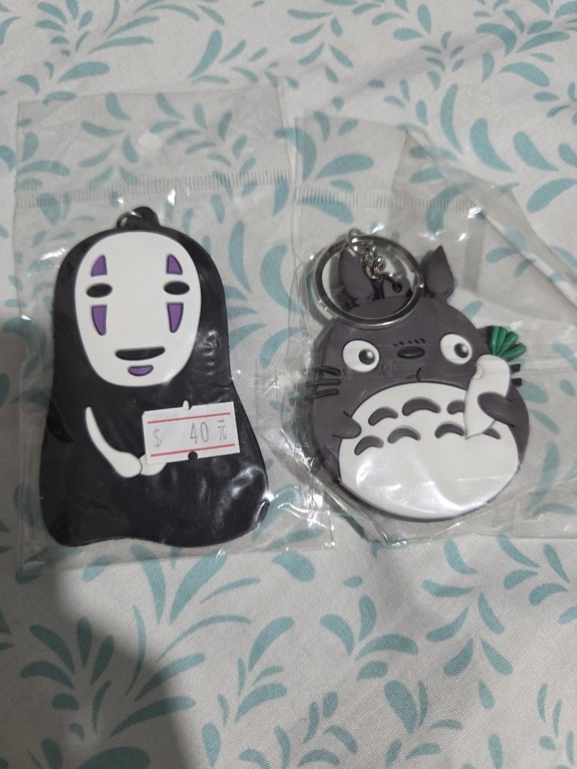 Taiwan Bought No Face and Totoro Keychains (Category: Character Goods) located in Quezon City. Submitted by panchie32 (Listing ID 1443889473, Image 1). Description: Please refer to the photos for the item's condition. Selling these as a bundle. Bought from the famous Jiufen street in Taiwan. RFS: I bought too much merch/items and selling the extra ones. 📍 Location: Brgy. Kaligayahan, Novaliches, Quezon City ✅ Open for meet-ups ✅ Delivery via Lal