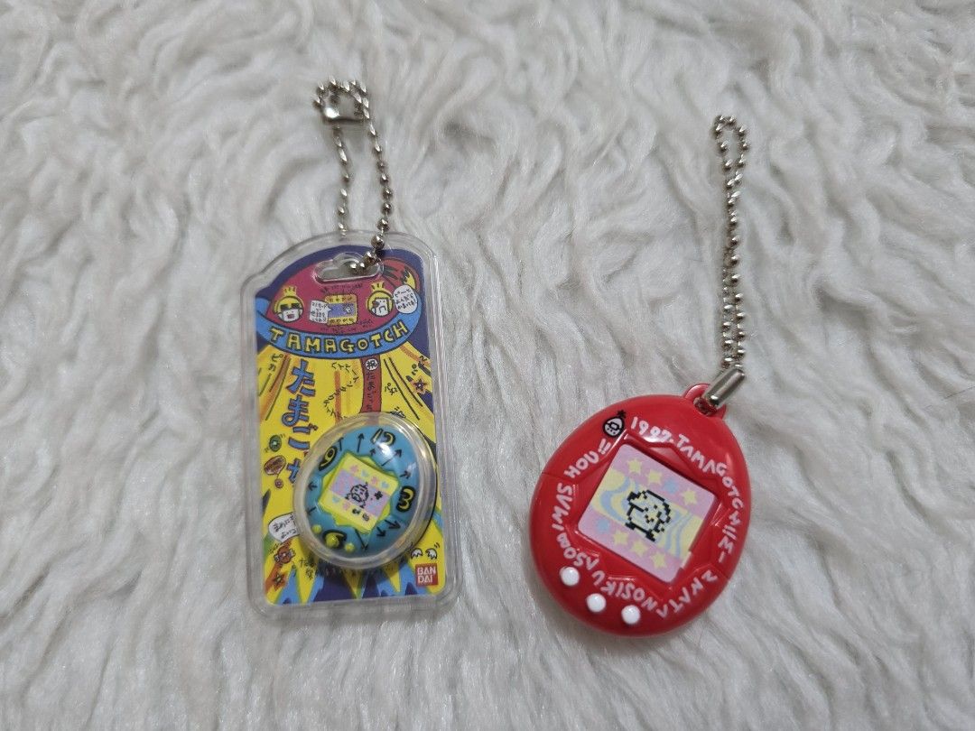 Tamagotchi mini keychain gashapon (Category: Character Goods) located in Manila. Submitted by cinammi (Listing ID 1443796060, Image 1). Description: Each - 250 Take all - 440 📌MOP Payment first via Cash/ Gcash/BPI or Chinabank online Transfer 📌MEET UP LOCATION Gilmore Station, Robinson Magnolia, Cubao station, Ecotower building BGC, Gateway Mall 2 📌Shipping at buyer’s expense 📌Feel free to message me for inquiries, thank you!.