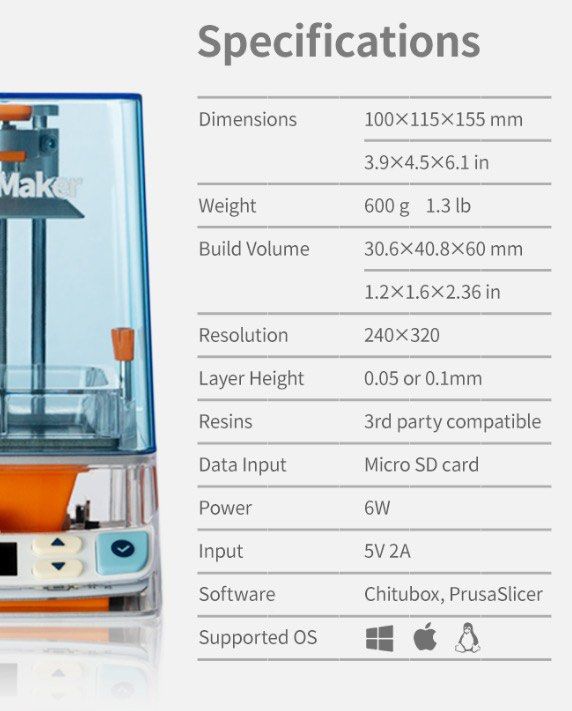 Tinymaker - 3D Resin Printer483819163862312962