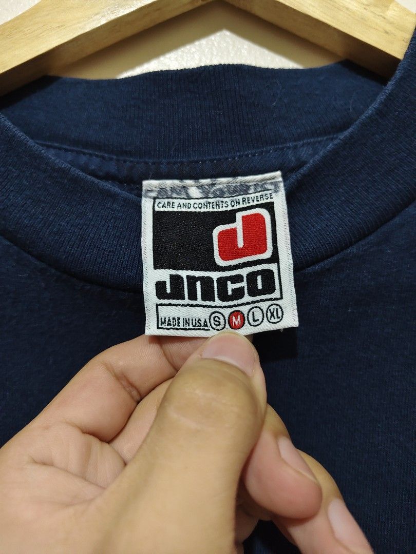Vintage 90s Rare Jnco Flamehead (Category: Tshirts & Polo Shirts ) located in Cabuyao City. Submitted by vsion.archives8 (Listing ID 1443746819, Image 3). Description: Vintage 90s Rare Jnco Flamehead Excellent condition Issue: Minimal Hairlines Size Medium on tag Width: 17.5 Length: 27 Location: Cabuyao, Laguna 🏷3, 000 (PHP).