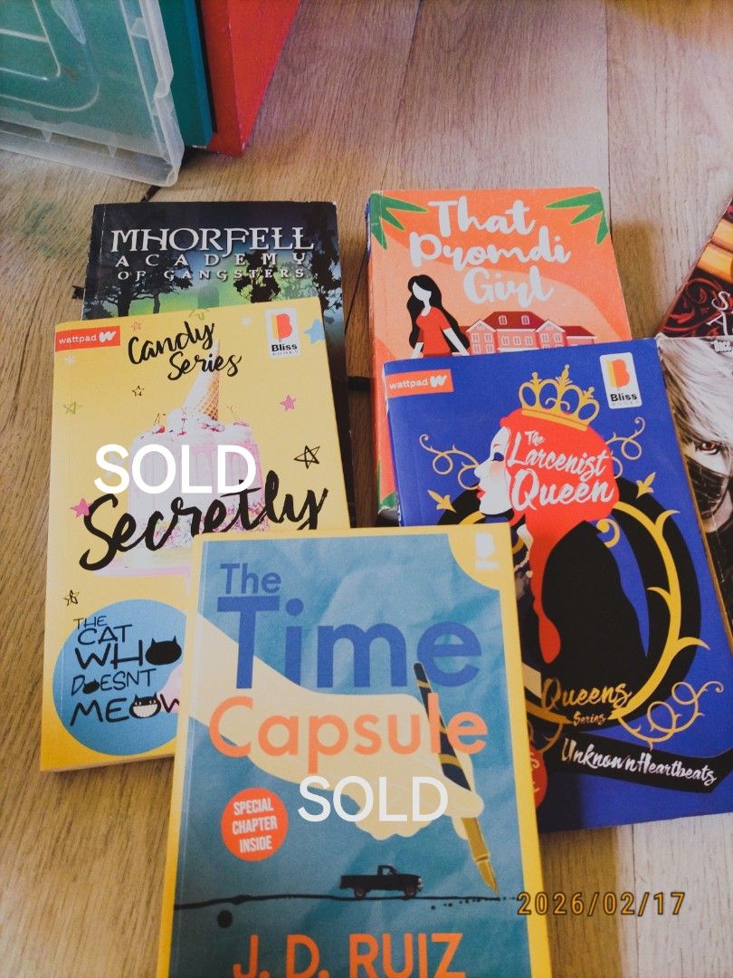 Wattpad Books For Sale (Category: Storybooks) located in Dasmarinas. Submitted by calmbear. (Listing ID 1441564615, Image 2). Description: - Includes: -Best Friend Ko -Caught in His Arms (sold) -Helios Murders -Her Secret Identity (sold) -Avah Maldita (sold) -Six Degrees of Serendipity -Between the Lines - Mhorfell Academy of Gangsters -That Promdi Girl -The Larcenist Queen -Sinclair Academy 1 & 2 -Murder Mayhem (sold ) - Class Zero - A latte lik