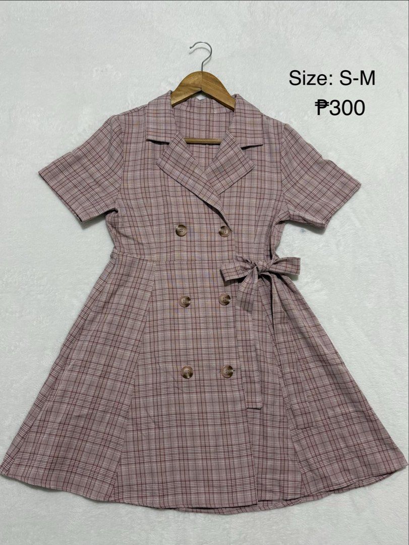 Wrap Checkered Dress (Category: Dresses) located in Antipolo. Submitted by chaeramia (Listing ID 1443741759, Image 1). Description: .