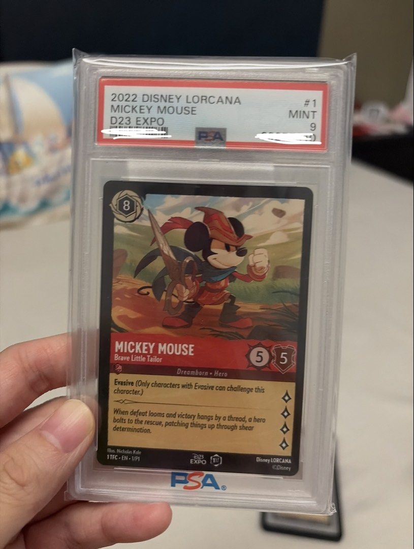 Lorcana Mickey Mouse D23 PSA 9 ロルカナ プロモ 【公式通販】 Lorcana Mickey Mouse D23 PSA 9 ロルカナ プロモ 【公式通販】