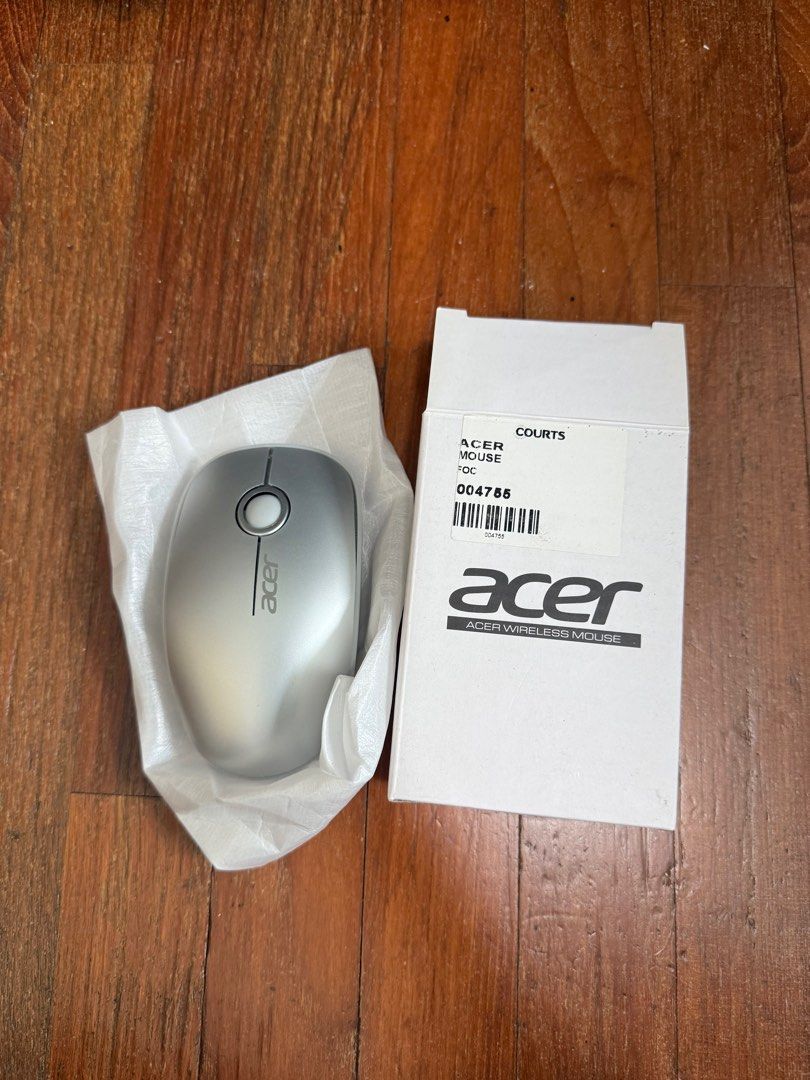 Acer Wireless Mouse ZLG01SG002 Silver483820328452761600