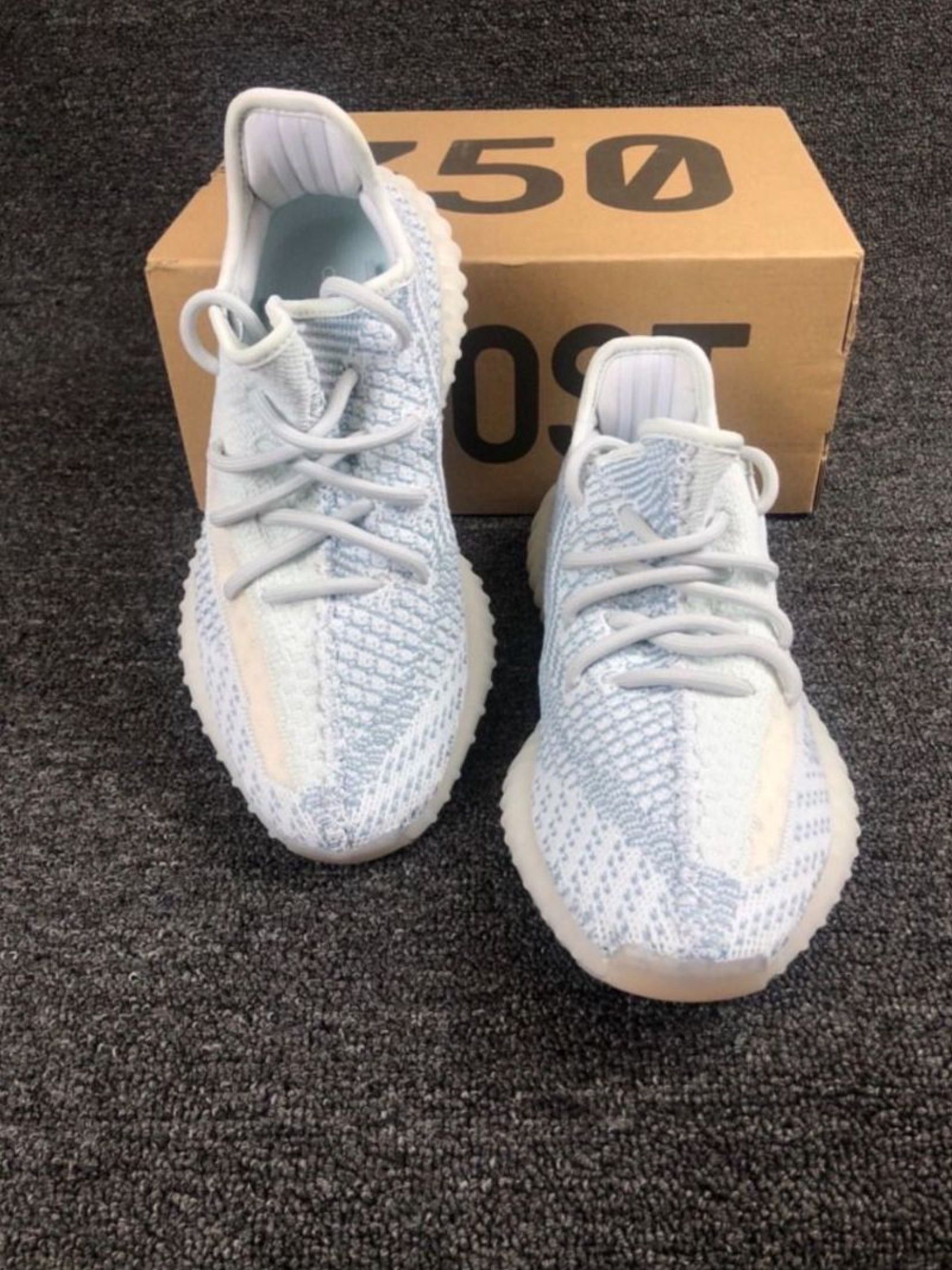 Adidas Originals Yeezy Boost 350 V2 Ice Blue cloud white Mesh Shoes (Category: Sneakers) located in Singapore. Submitted by zisemoonz (Listing ID 1443934896, Image 2). Description: 🔔 Restock Alert! Adidas Adidas Originals Yeezy Boost 350 V2 Ice Blue cloud white Mesh Shoes is back! ✅ Brand new 🚛 Free shipping 💰 COD 📸 3-day confirm Chat me to order!.