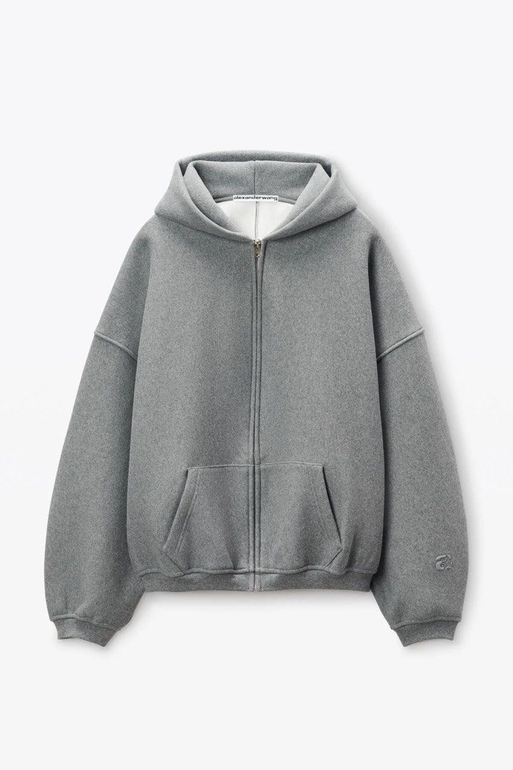 Alexander Wang — Star Zip-up Hoodie (Category: Hoodies) located in Cabuyao City. Submitted by oakmanwun (Listing ID 1443923158, Image 1). Description: Measurements Size XS fits Large Width: 24.5" Length: 26" Sleeves: 21".