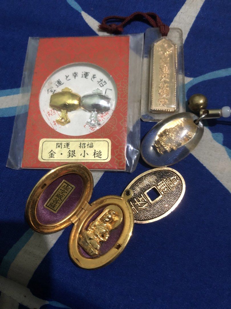 Assorted Japan lucky traveler charms bundle (Category: Charms) located in Quezon City. Submitted by markgolveo (Listing ID 1444035560, Image 2). Description: Assorted Japan lucky traveler charms bundle.