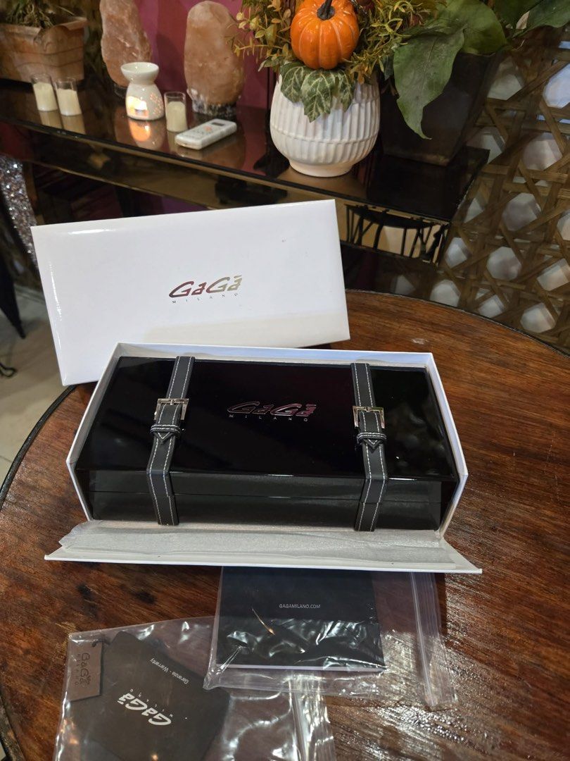 Authentic Gaga Milano watch (Category: Luxury Watches) located in Manila. Submitted by chloe_luxuries (Listing ID 1443963447, Image 1). Description: Guaranteed Original Gaga Milano watch in Purple color Still in excellent working condition Comes with complete inclusion Pm for those interested .