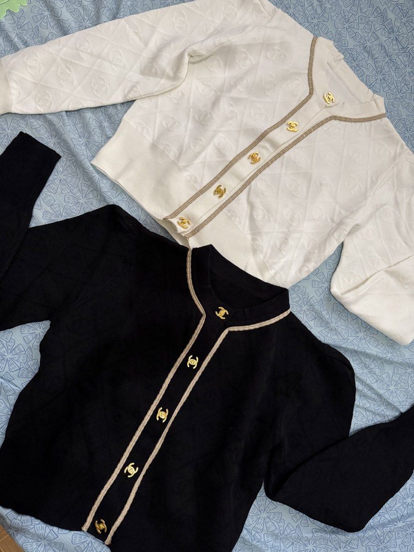 Bangkok Knitted blazer/cardigan (Category: Longsleeves) located in Angeles City. Submitted by sofab.clothes (Listing ID 1444012954, Image 2). Description: Small to medium 499 each.