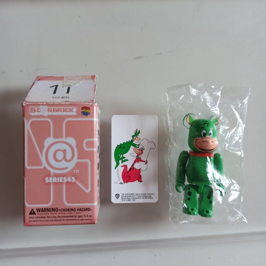 BEARBRICKS 100% SERIES 45 (Category: Designer & Blind Box Toys) located in Cavite. Submitted by the_4118_gallery (Listing ID 1443921010, Image 1). Description: ‼️ BEARBRICKS 100% SERIES 45 📌 Happy from Flintstones (SECRET) 📌 Brand New still in plastic with box and card 📌450php+Shipping 📌 Silang Cavite 📌 Lalamove JnT.