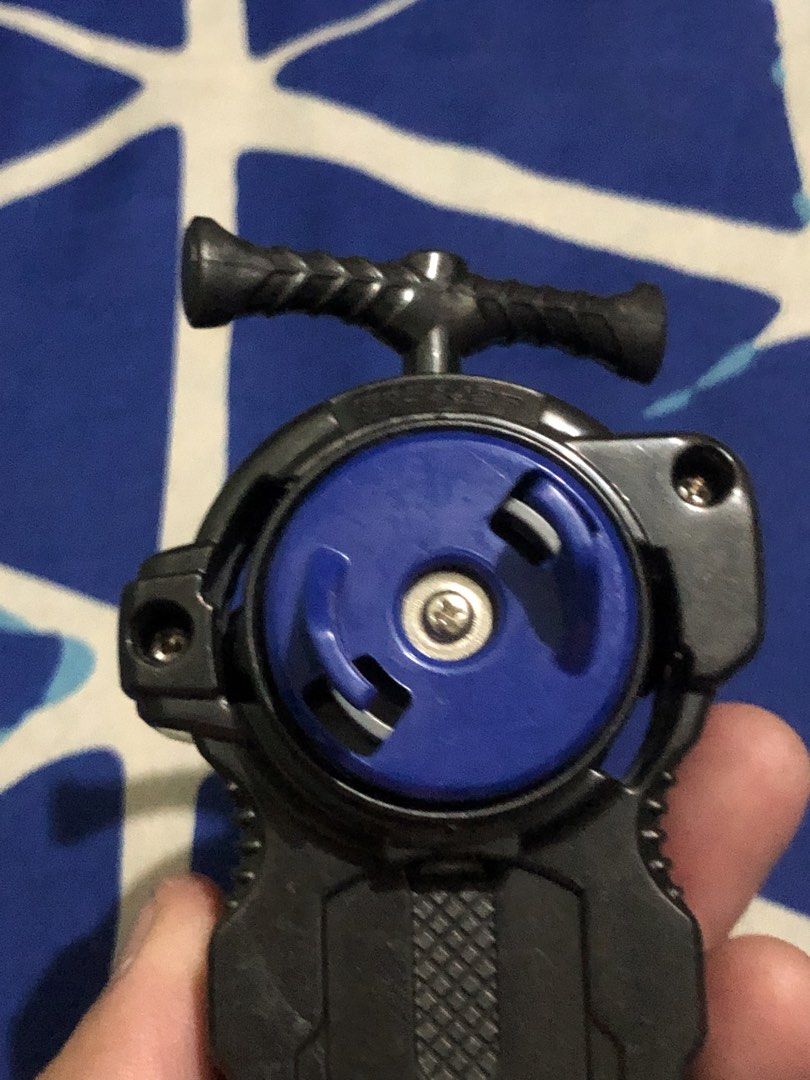 Beyblade pull spinner (Category: Action & Battle Toys) located in Quezon City. Submitted by markgolveo (Listing ID 1444024433, Image 3). Description: Beyblade pull spinner.