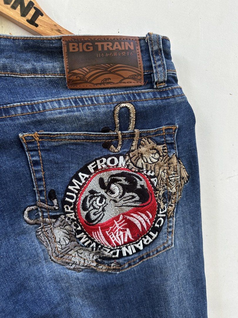 Big Train Y2k jeans (Category: Jeans) located in Ozamiz City. Submitted by quick_done_deals (Listing ID 1443959933, Image 2). Description: 🛒 ** Big Train jeans** 💯 Excellent Condition 📐 Dimes: Length: 41 Waist: 32 Leg Opening: 6.5 🔍 Issue: None 🎨 Color Rate: 9.5 / 10.