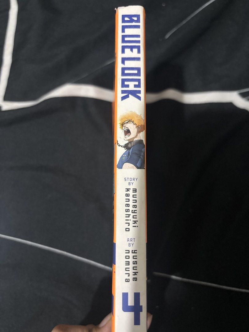 Blue Lock Volume 4 Manga (Category: Comics & Manga) located in San Jose del Monte. Submitted by mikariiii (Listing ID 1444027744, Image 3). Description: -WYSIWYG -authentic -light tanning, but in good condition otherwise -shipping fee is shouldered by buyer -mop: gcash, mod: jnt or lalamove (from bulacan area) buyers shoulder sf .