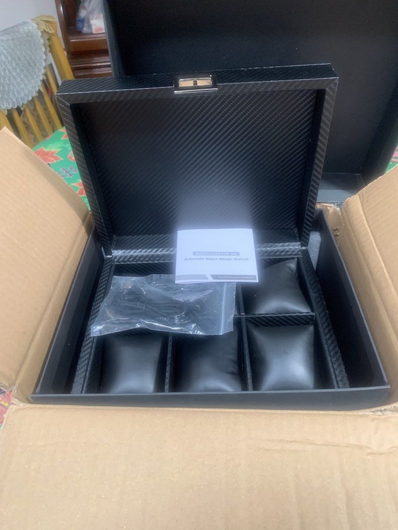 Bnew automatic watch winder (Category: Luxury Watches) located in Quezon City. Submitted by sojisup (Listing ID 1443930378, Image 1). Description: Brand new leather automatic watch winder. Sale price: thank you .