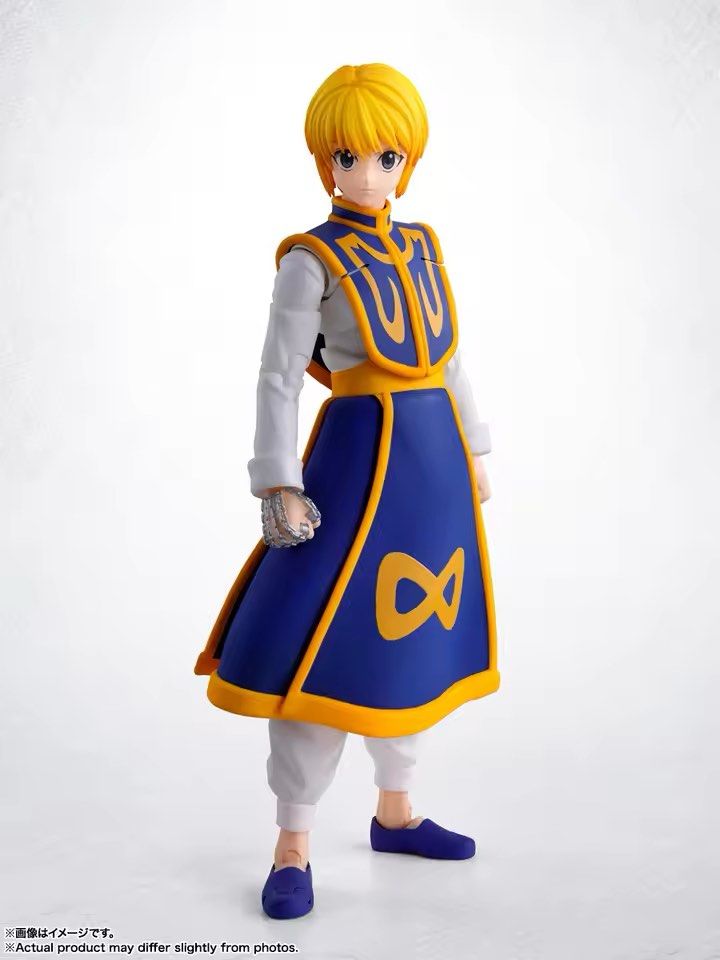 BNIB Bandai Spirits Tamashii Nations s.h.figuarts Hunter x Hunter Kurapika Curarpikt SHF SHFiguarts Action Figure, Authentic, New, Sealed & Unopened in Mint Condition Box (Category: Toy Figures) located in Singapore. Submitted by tudor8 (Listing ID 1444070877, Image 3). Description: Authentic, New, Sealed & Unopened in Mint Condition Fixed price please, thanks 😊 First come first served basis while stocks last :) Items sold are not exchangeable/ 