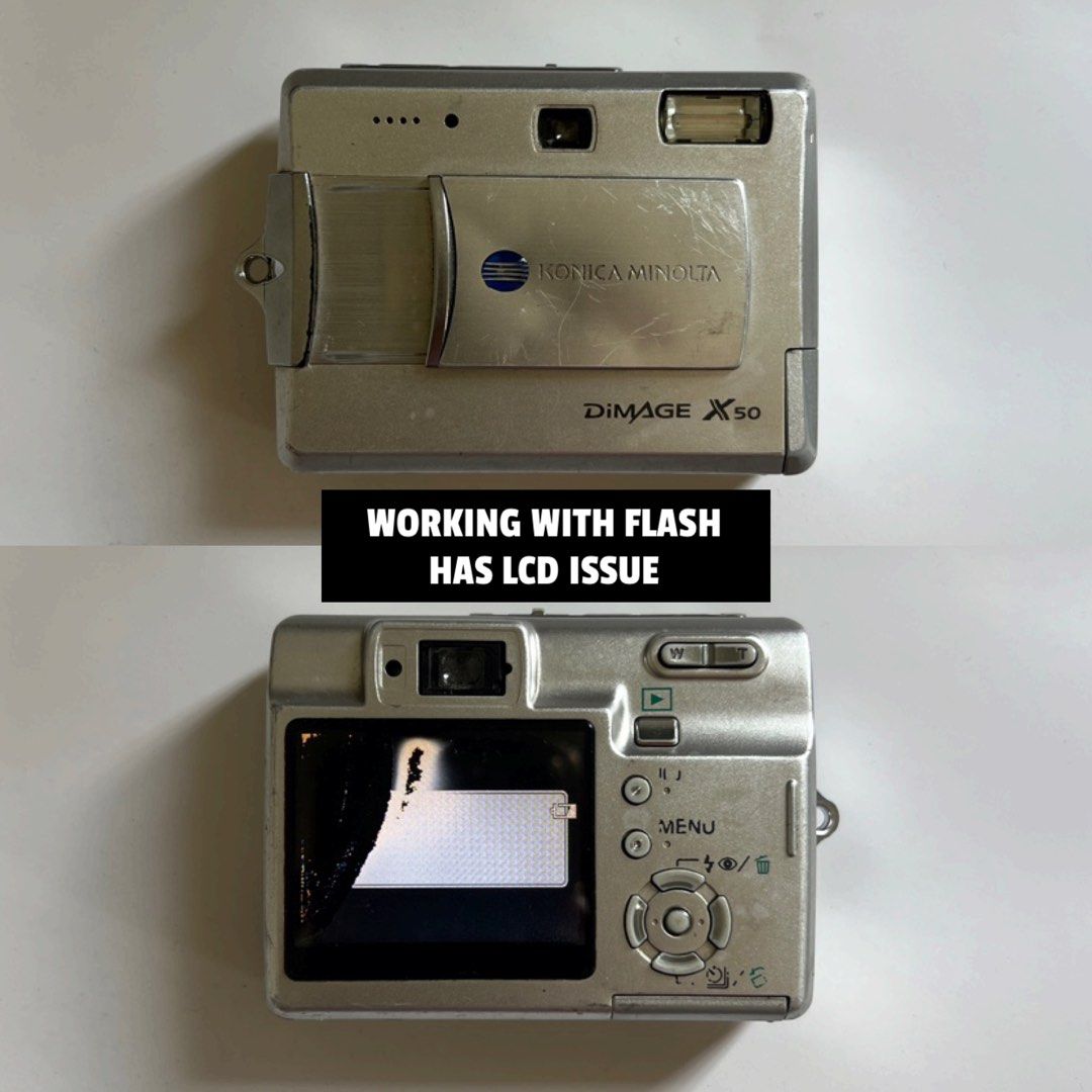 Budget Friendly Digital Cameras Digicam Preloved Secondhand (Category: Cameras) located in Lipa City. Submitted by cbdigital (Listing ID 1443934988, Image 2). Description: Minolta X50 - ₱1500 Minolta X60 - SOLD Samsung ES30 - SOLD Nikon S3000 - ₱2000 Canon IXY 900 IS - SOLD Uniden UDC-7M - ₱2500 Fujifilm T300 - SOLD UNIT ONLY [No batteries] All cameras tested with no to minimal issues and confirmed working with flash.