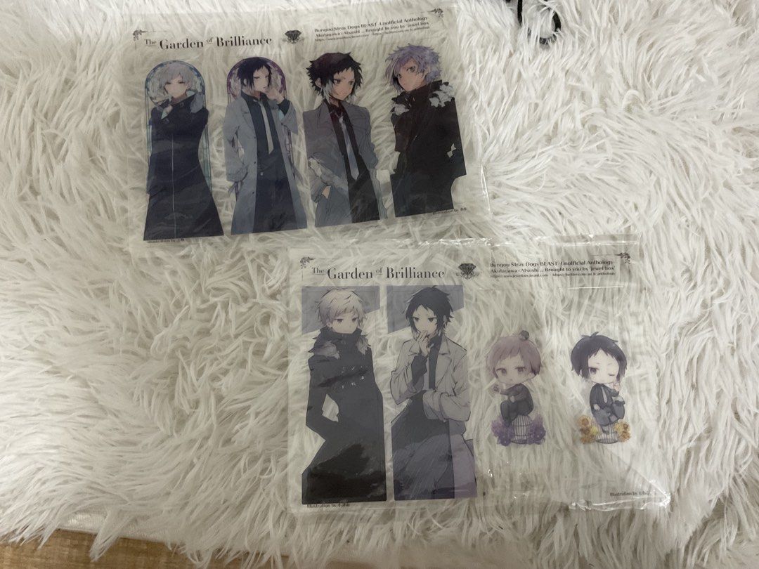 Bungo Stray Dogs Shin Soukoku bookmarks (Category: Comics & Manga) located in Candon. Submitted by sleepingka89097 (Listing ID 1444017594, Image 1). Description: Atsushi and Akutagawa clear bookmark set These are fanmade MOP: gcash MOD: JnT.