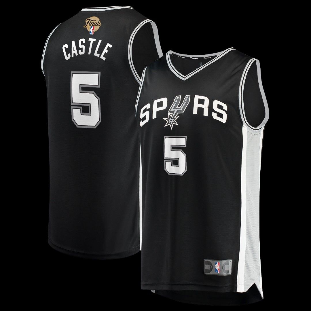 Castle Spurs Basketball Jersey 2026 (Category: Activewear) located in Singapore. Submitted by renee_sport_jersey (Listing ID 1444092186, Image 1). Description: 🏀🎽PRE-ORDER: NBA Sports Jerseys✨ ✅ Buy More Save More ✅ Easy Payment: Paynow ✅ Latest or Retro Style ✅ Pm Me For More Jersey Info 🎉Free Shipping on 2+ items‼️🎉 Buy more and save on delivery/discount！ ⚠️ Delivery: 5-10 days (Avg. 7-8) ❌No Returns/Exchanges: Customized items.