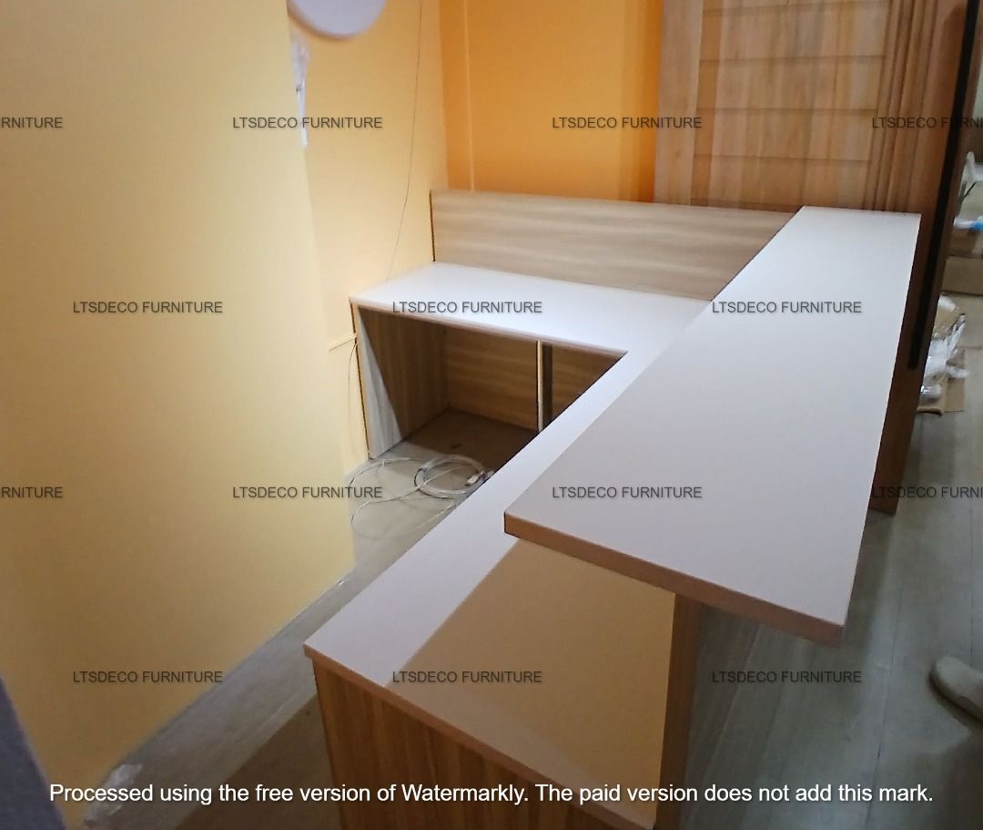 counter table desk l-shape office partition furnitures customized (Category: Office Furniture & Fixtures) located in Caloocan City. Submitted by cheska.ltsdeco (Listing ID 1443940709, Image 2). Description: 👉Are you looking for WORKSTATION, MODULAR CUBICLES OFFICE PARTITION, and OFFICE FURNITURE SUPPLIER? LTSDECO Furniture, is direct supplier, manufacturer, and trusted provider of high quality, affordable and durable modular office divider parti
