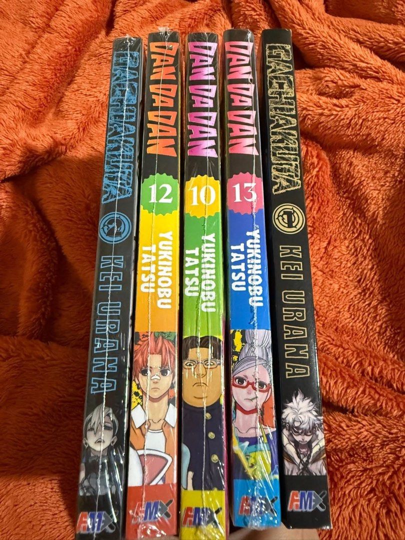 Dandadan & Gachiakuta (Category: Comics & Manga) located in Mabalacat. Submitted by nanakolei (Listing ID 1443940466, Image 3). Description: Close to orig manga (bootleg) Bilin nyo na pls😔 i bought them for 1.6k for 5 books (₱335 each) 250 nalang each💓 Sealed pa lahat except sa vol 1 gachiakuta, kakabili lang last week No issues rfs: may nabili akong orig and same vol sila so idk what to do sa otherr payment: gcash or anyy other online bank del