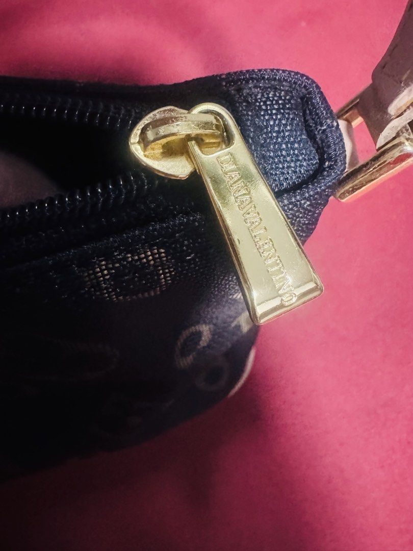 Diana Valentino Paris Monogram Shoulder Bag (Category: Purses & Pouches) located in Quezon City. Submitted by TGDL123 (Listing ID 1444034472, Image 2). Description: - Cute Diana Valentino Paris shoulder bag - Signature all-over monogram pattern - Gold hardware details - Zipper closure - Light tan colored strap - Small and compact, perfect for essentials.