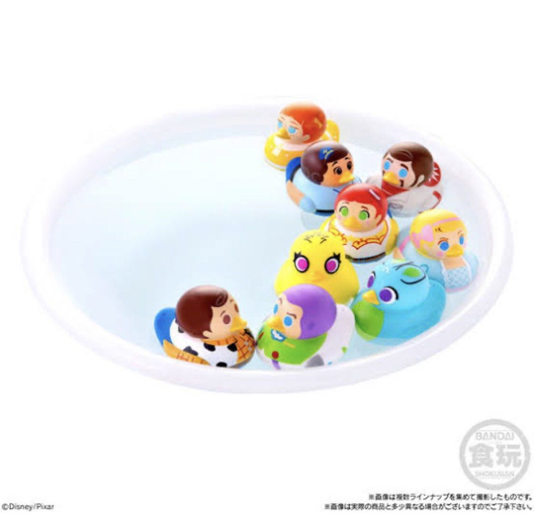 Disney Pixar Toy Story Ducks (Category: Figurines & Statues) located in Imus. Submitted by plushfinds (Listing ID 1444105328, Image 2). Description: Hard quality not rubber ducks Toy story collectibles Buzz lightyear sold ❌ ₱120 each Disney markings.
