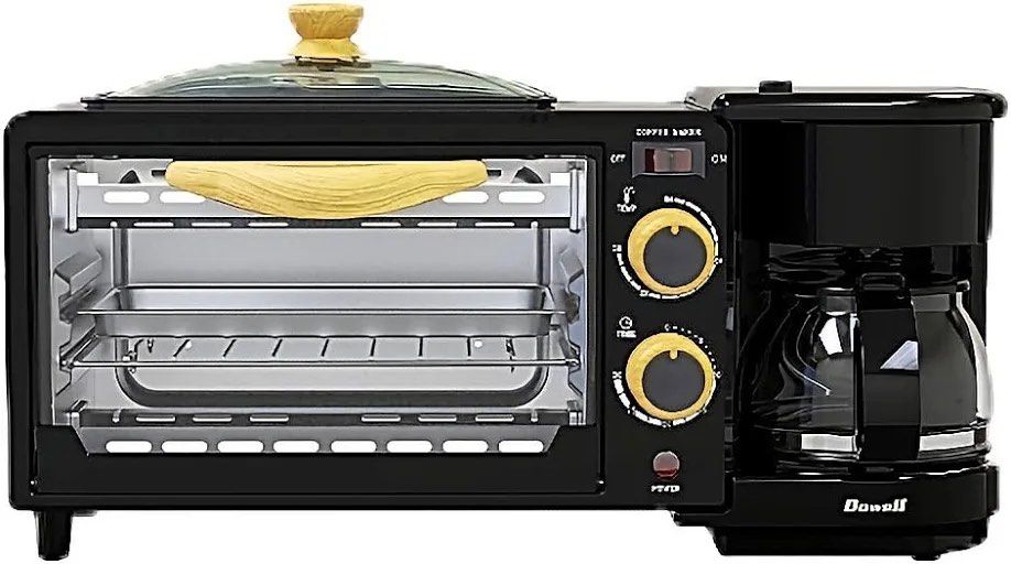 Dowell 3-in-1 Breakfast Maker BM-33 (Category: Ovens & Toasters) located in Kawit. Submitted by bimmmmms2026 (Listing ID 1443992311, Image 2). Description: - Dowell 3-in-1 Breakfast Maker (Model BM-33) - Combines a fryer, toaster, and coffee brewer - Perfect for quick and complete breakfasts - Compact design, ideal for small kitchens or dorm rooms.