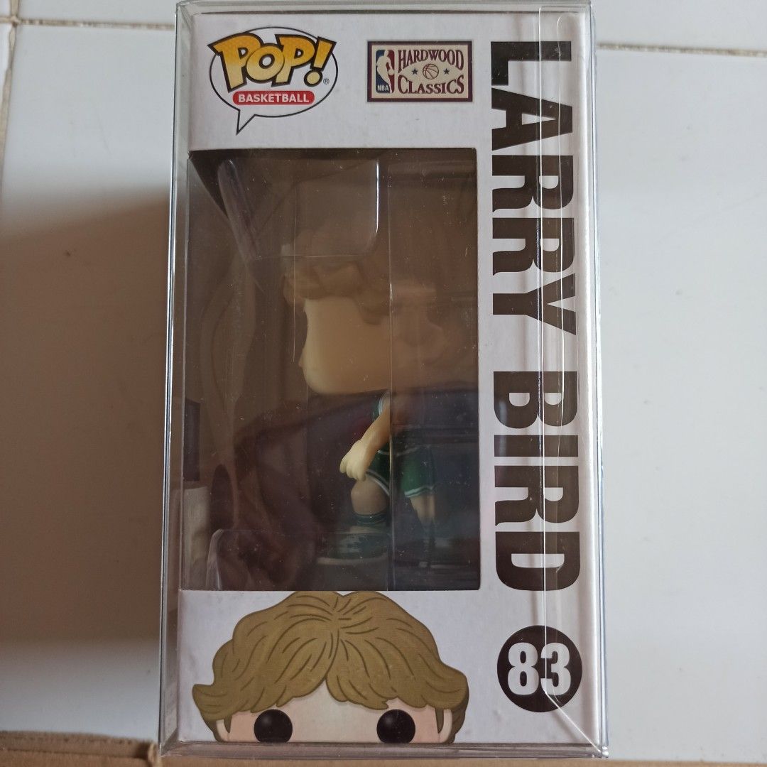 Funko pop NBA Larry Bird#83 (Category: Designer & Blind Box Toys) located in Cavite. Submitted by the_4118_gallery (Listing ID 1443919567, Image 2). Description: Funko Pop Boston Celtics Larry Bird #83 Brand New never out of Box Selling For 450+Shipping Location Silang Cavite Courier Lalamove/JnT.