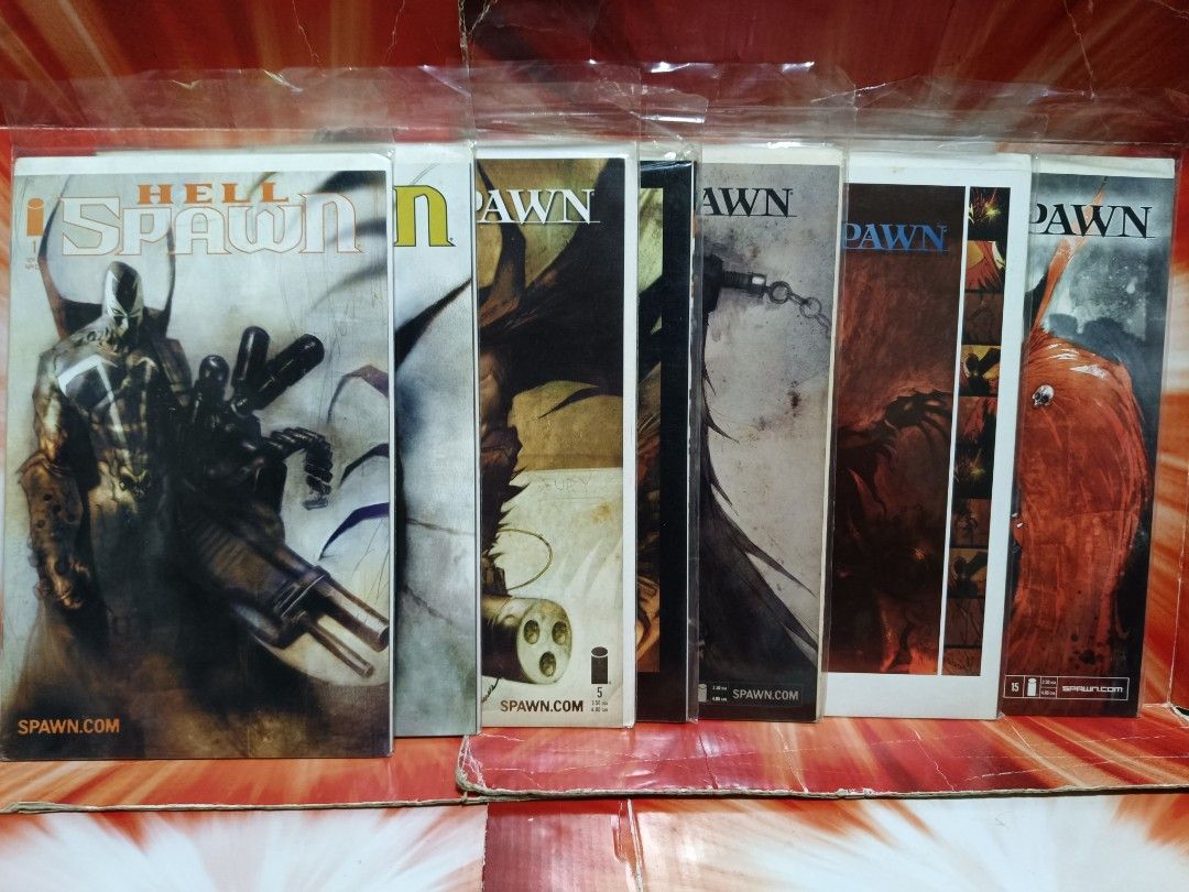 spawn Hellspawn Comic 1-16 complete (Category: Comics & Manga) located in Singapore. Submitted by in_pale_moonlight (Listing ID 1443937058, Image 2). Description: - Lot of Hellspawn comic books - Includes issue #1 - 16 complete - Great for any Spawn collector.