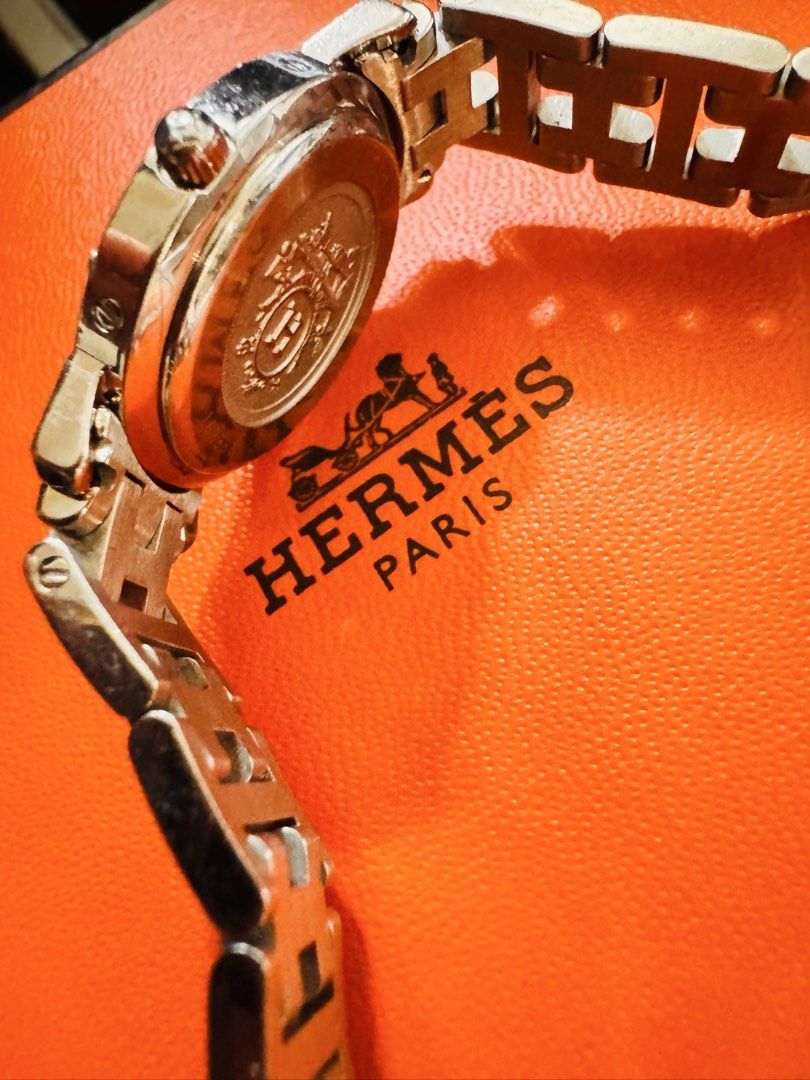 Hermes Clipper (Category: Luxury Watches) located in Quezon City. Submitted by jmako (Listing ID 1443919046, Image 2). Description: Good condition with box .