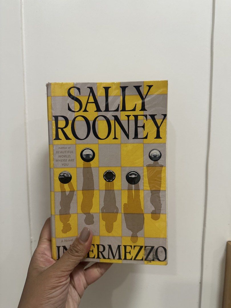intermezzo: a novel by sally rooney (Category: Storybooks) located in Muntinlupa City. Submitted by hello.fran (Listing ID 1444039384, Image 1). Description: 👗about the item - themes: grief, love, family - condotion: pages slightly yellowed, some marks on back cover ✨ reason for selling: decluttering! just clearing out space in my closet. 💵 mode of payment: maribank/bpi/gcash 📦 shipping: j&t or lalamove (buyer shoulders fee) ⚠️ reminders: all 