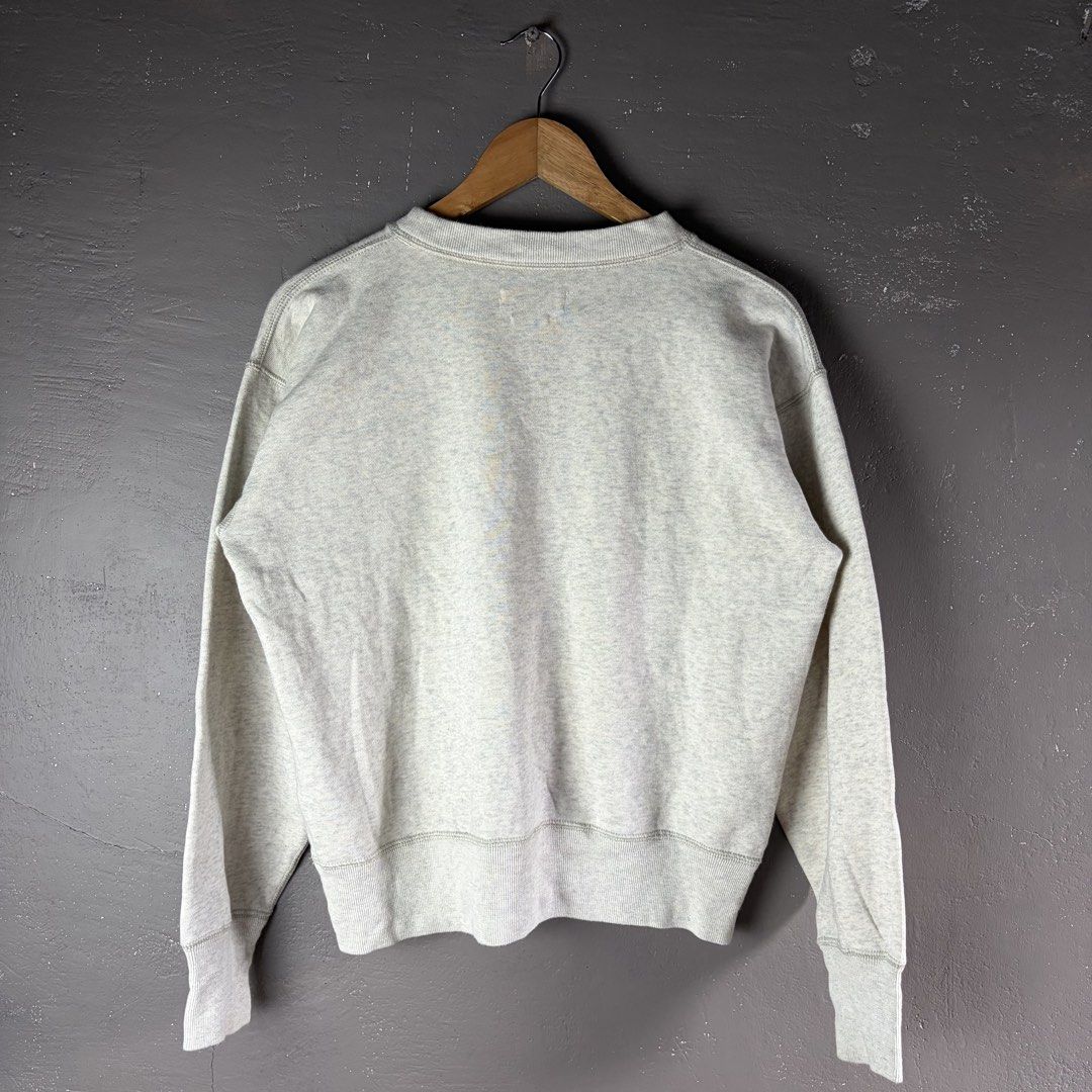 Isabel Marant - Crewneck Sweatshirt Gray (Category: Luxury Apparel) located in Manila. Submitted by yourtherapist_ (Listing ID 1444032542, Image 3). Description: Isabel Marant - Crewneck Sweatshirt Gray Size 40 Authentic No flaws Excellent condition Measurements (inches) Width - 22” Length - 23” Sleeve - 22” 1,500.